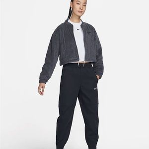 Nike Quilted Cropped Bomber Jacket, NWT, L-Tall, Retail $148